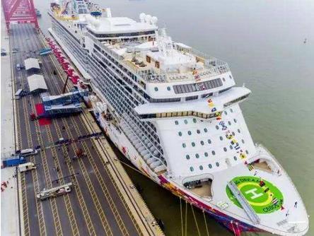 廣州靠泊郵輪航次減少23.0%的情況下，廣州仍實現了19%的旅客量增長