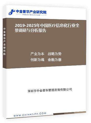 2019-2025年中國醫療信息化行業全景調研與分析報告