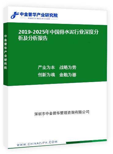 2019-2025年中國骨水泥行業深度分析及分析報告